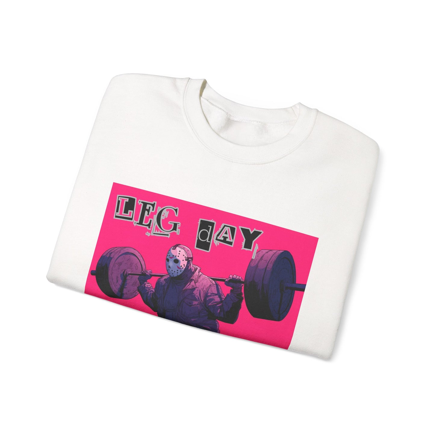 Leg Day Never Dies Sweatshirt | Unisex Heavy Blend™ Crewneck | Motivational Gym Apparel, Fitness Gift, Workout Clothing, Home Gym Style