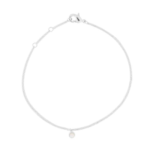 Opal Bezel Set Bracelet