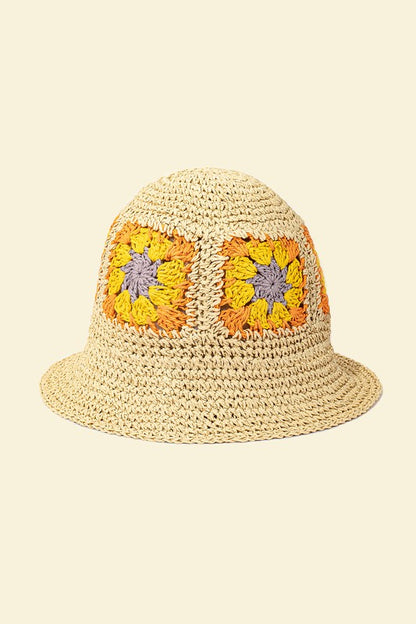 Flowers bucket hat