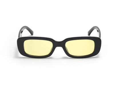 Retro Vintage Slim Rectangle Fashion Sunglasses