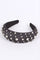 Crystal Studs Puffy Headband