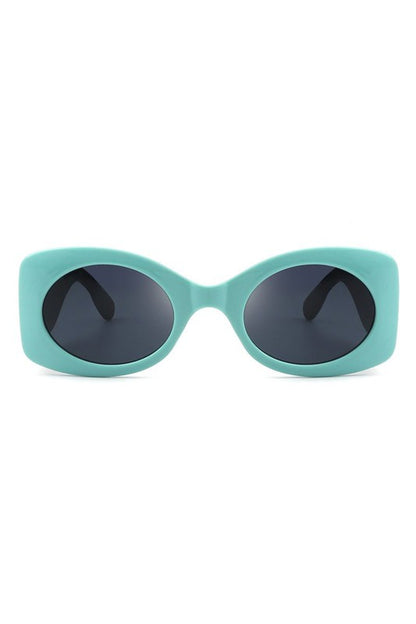 Retro Round Oval Vintage Fashion Sunglasses