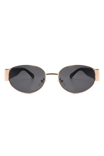 Round Retro Circle 90's Vintage Fashion Sunglasses