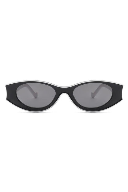 Oval Round Retro Cat Eye Fashion Sunglasses