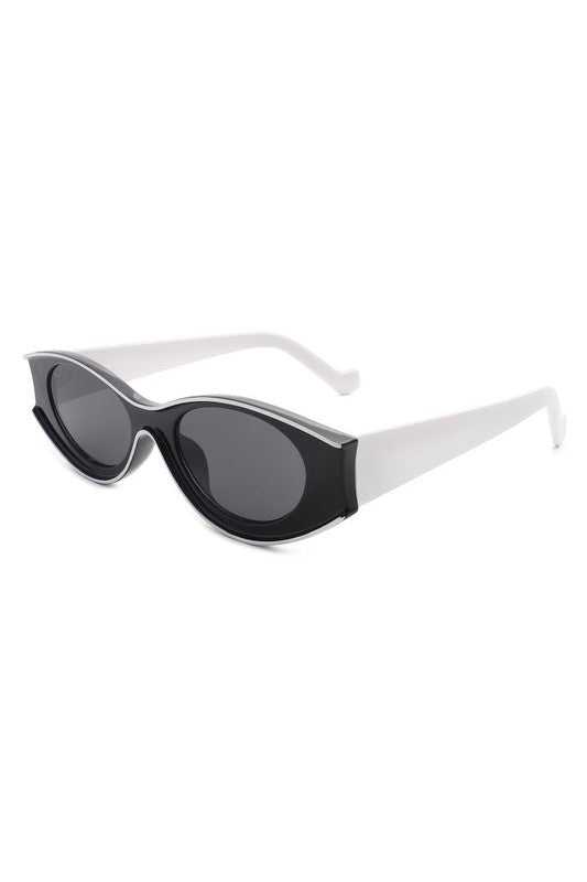 Oval Round Retro Cat Eye Fashion Sunglasses