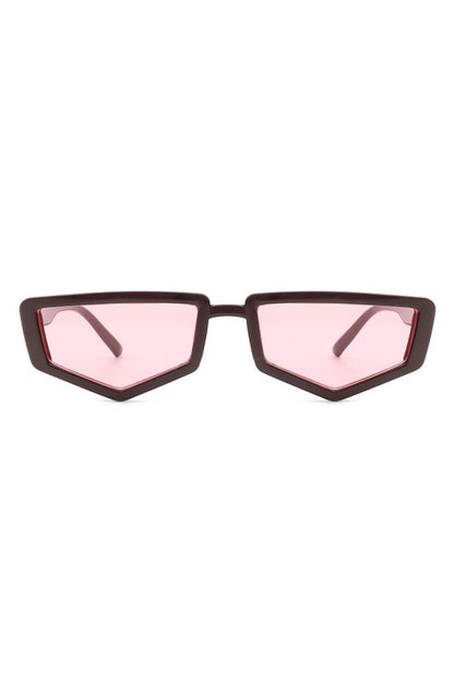 Geometric Rectangle Fashion Square Sunglasses