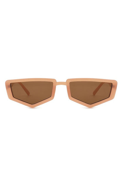 Geometric Rectangle Fashion Square Sunglasses