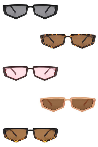 Geometric Rectangle Fashion Square Sunglasses