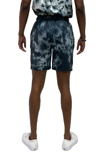 Cotton Tye Dye Sweat Shorts