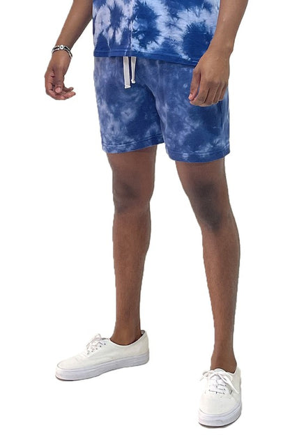 Cotton Tye Dye Sweat Shorts