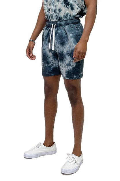 Cotton Tye Dye Sweat Shorts