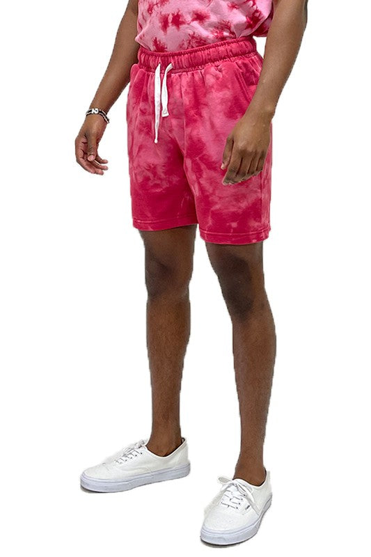 Cotton Tye Dye Sweat Shorts