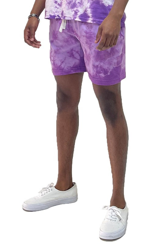 Cotton Tye Dye Sweat Shorts