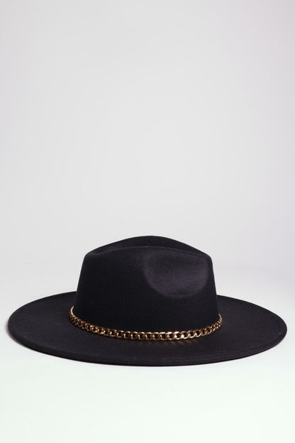 FASHIONISTA CHAIN FEDORA