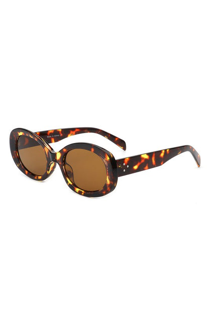 Oval Retro Clout Round Vintage Fashion Sunglasses