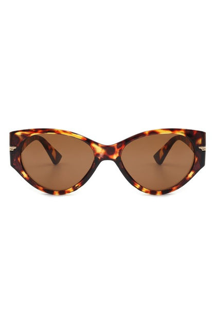 Round Retro Cat Eye Fashion Sunglasses