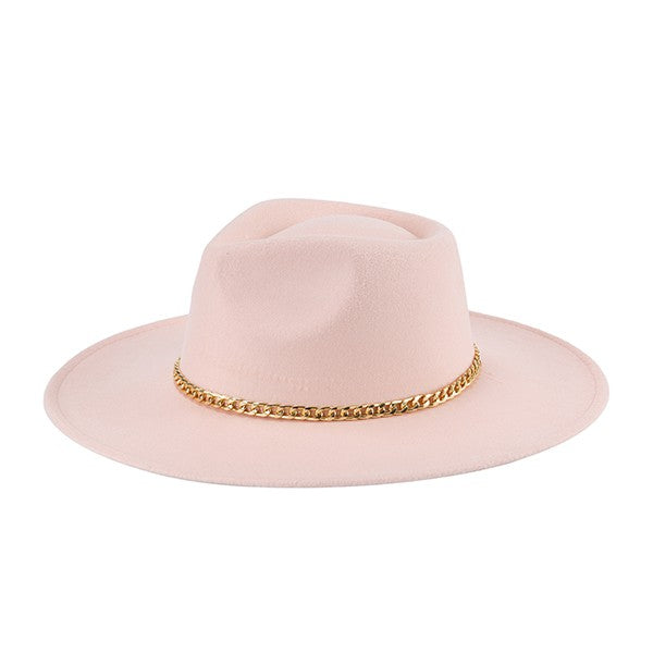 FASHIONISTA CHAIN FEDORA