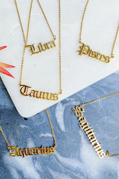 Zodiac Killa Necklace