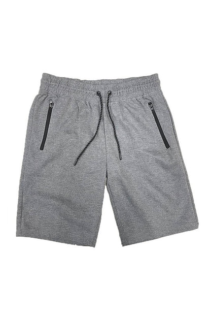 COTTON BLEND LOUNGE SWEAT SHORTS