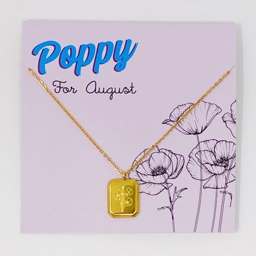 Blooming Birth Month Necklace