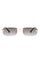 Rectangle Narrow Fashion Tinted Retro Sunglasses