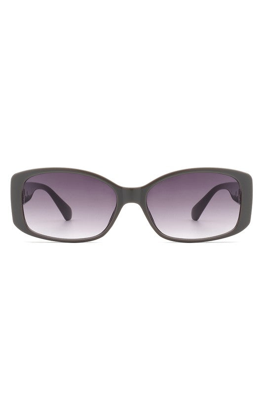 Rectangular Narrow Fashion Square Sunglasses