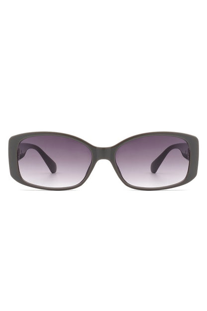 Rectangular Narrow Fashion Square Sunglasses