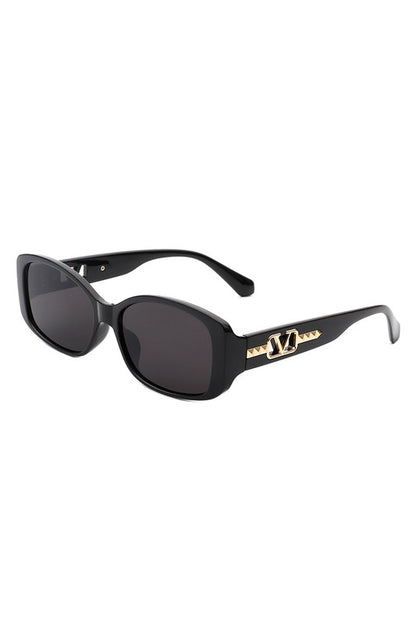 Rectangular Narrow Fashion Square Sunglasses