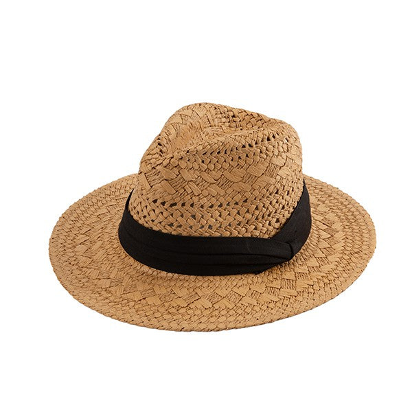 WOVEN SUMMER STRAW HAT