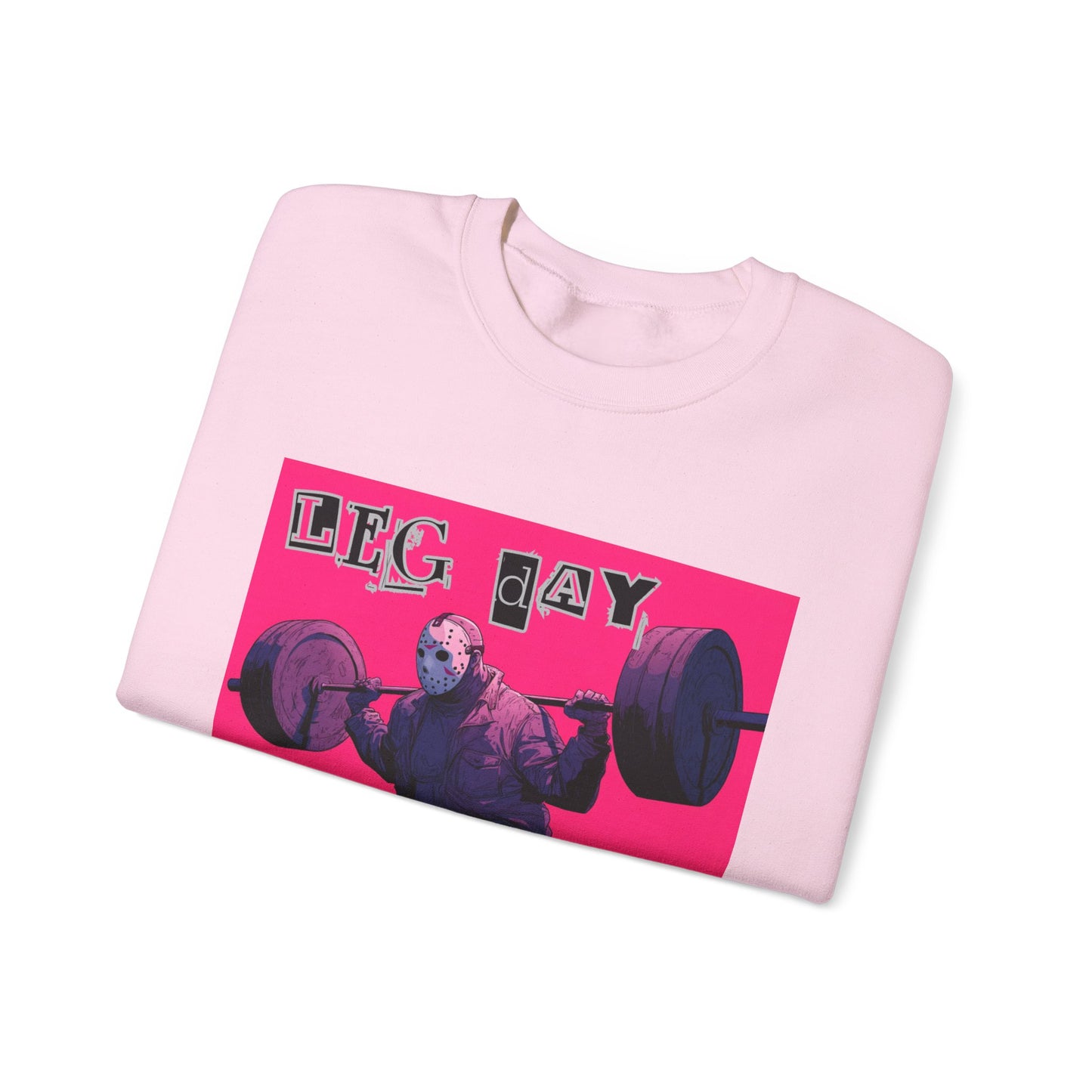 Leg Day Never Dies Sweatshirt | Unisex Heavy Blend™ Crewneck | Motivational Gym Apparel, Fitness Gift, Workout Clothing, Home Gym Style