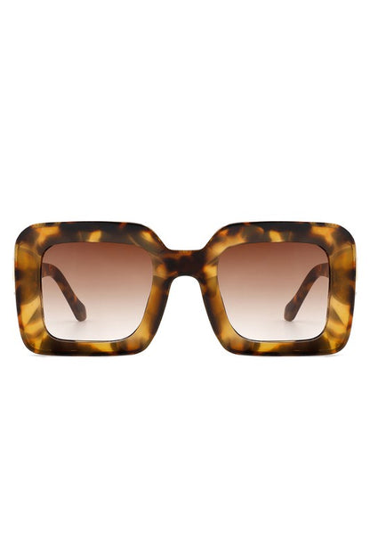 Square Modern Chic Fashion Sunglasses