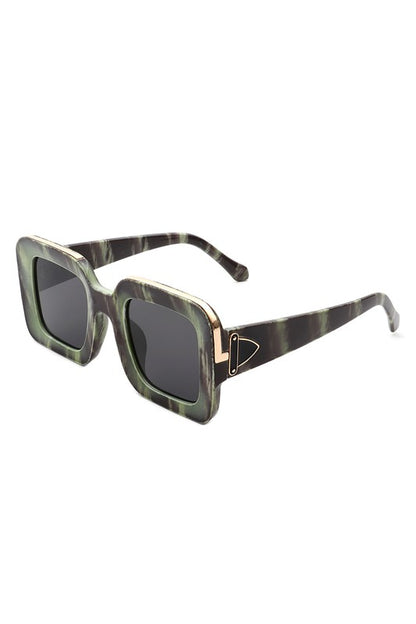 Square Modern Chic Fashion Sunglasses