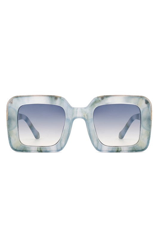 Square Modern Chic Fashion Sunglasses