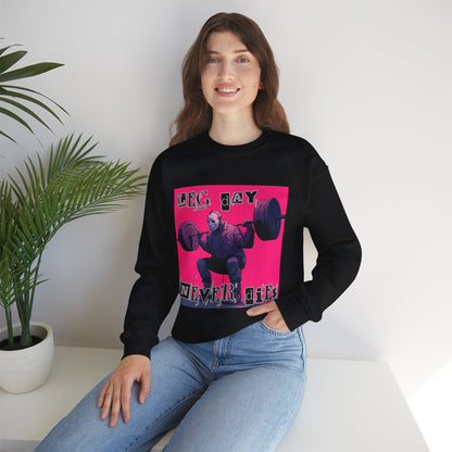 Leg Day Never Dies Sweatshirt | Unisex Heavy Blend™ Crewneck | Motivational Gym Apparel, Fitness Gift, Workout Clothing, Home Gym Style