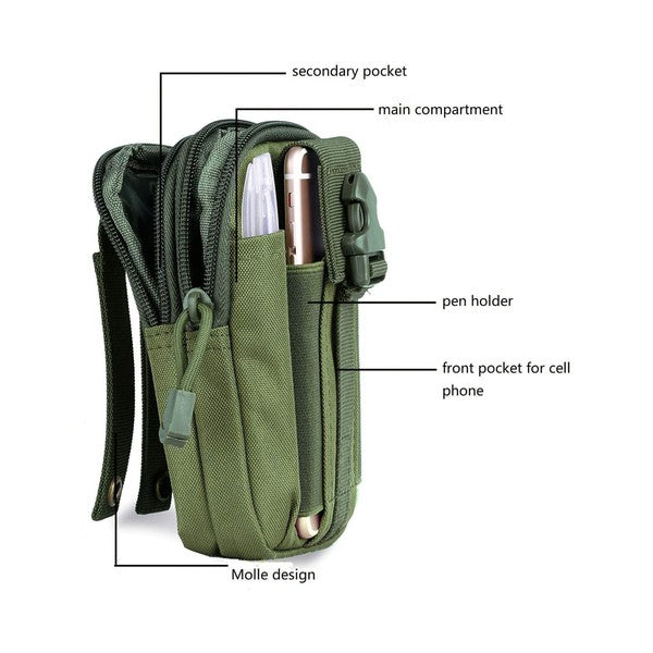 Tactical MOLLE Military Pouch Waist Bag