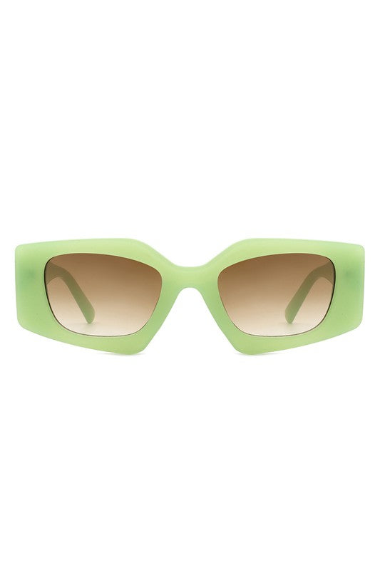 Square Retro Geometric Fashion Sunglasses