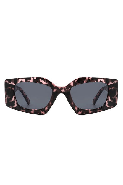 Square Retro Geometric Fashion Sunglasses