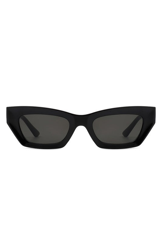 Rectangle Slim Retro Narrow Fashion Sunglasses