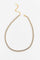 Oval Stone Tennis Necklace