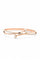 Crystal Pave Nail Designed Stainless Steel Bangle