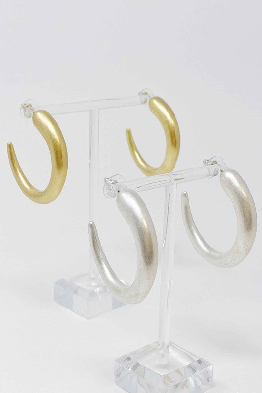 So Smooth Daily Hoop Earrings