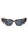 Geometric Irregular Cat Eye Fashion Sunglasses