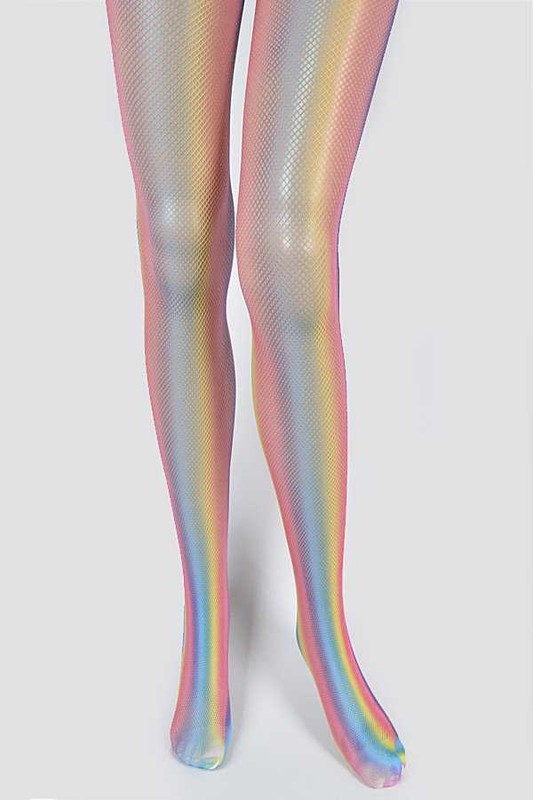 Hologram Fishnet Stocking