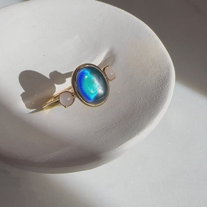 Bejeweled Mood Ring