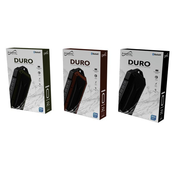 Supersonic Duro Water-Resistant Portable Speaker