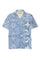 Mens Collared Print Button Down