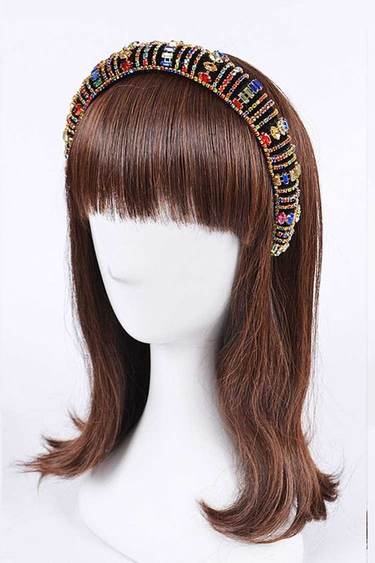 Mix Stone Statement Puffy Headband