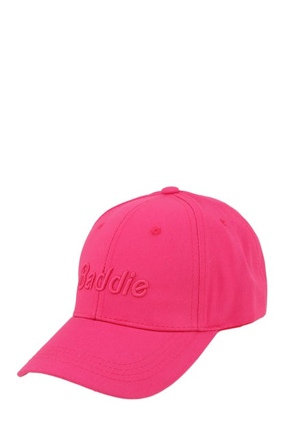 BADDIE Embroidery Cotton Cap