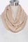 Loose Knit Infinity Scarf
