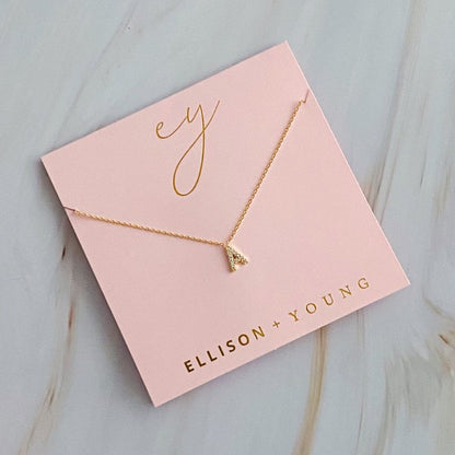 Understated Beauty Initial Necklace